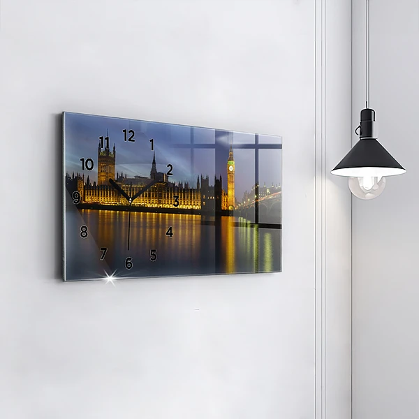 Horizontale Uhr mit motiv Winchester Palast London
