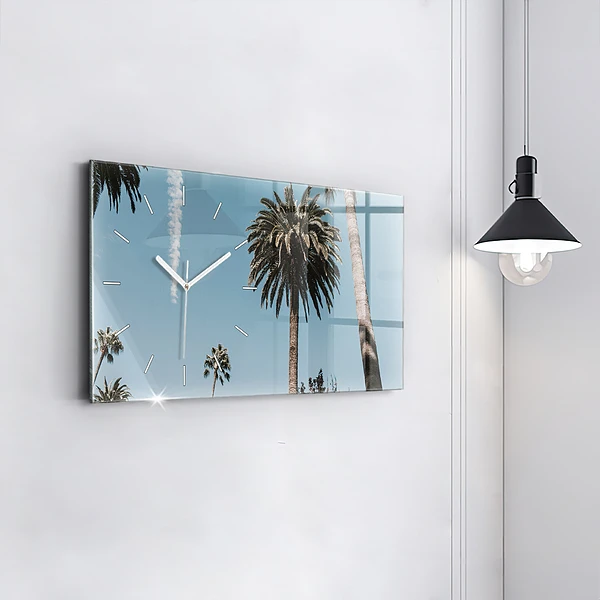Horizontale Uhr Palmen in Los Angeles