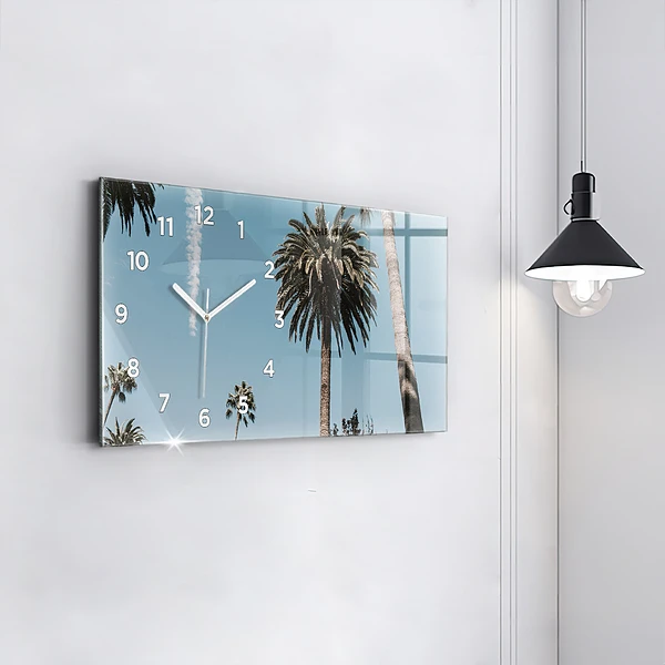 Horizontale Uhr Palmen in Los Angeles