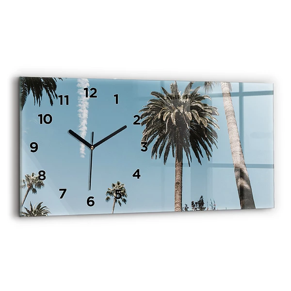 Horizontale Uhr Palmen in Los Angeles