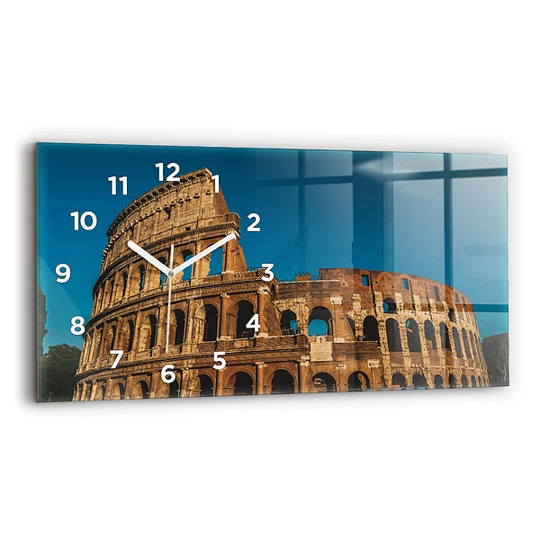 Horizontale Uhr mit motiv Kolosseum in Italien