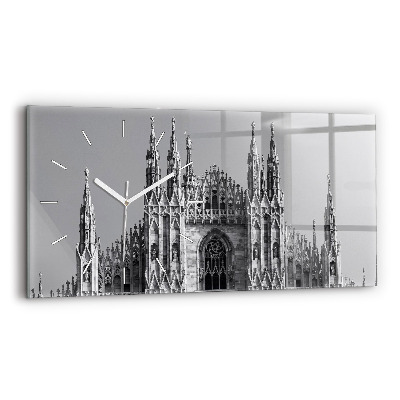 Horizontale Uhr mit motiv Dom von Mailand Kathedrale