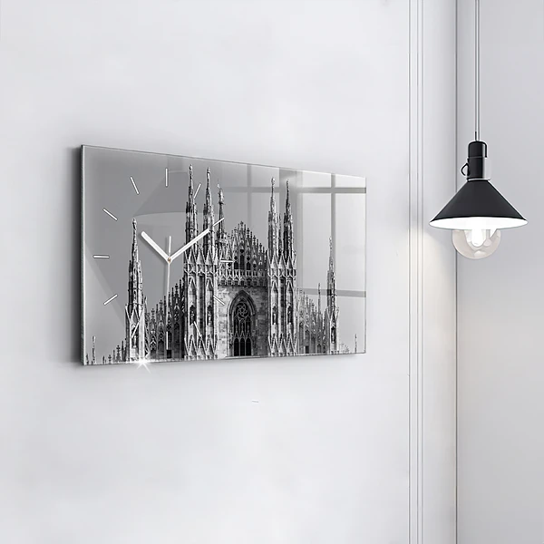 Horizontale Uhr mit motiv Dom von Mailand Kathedrale