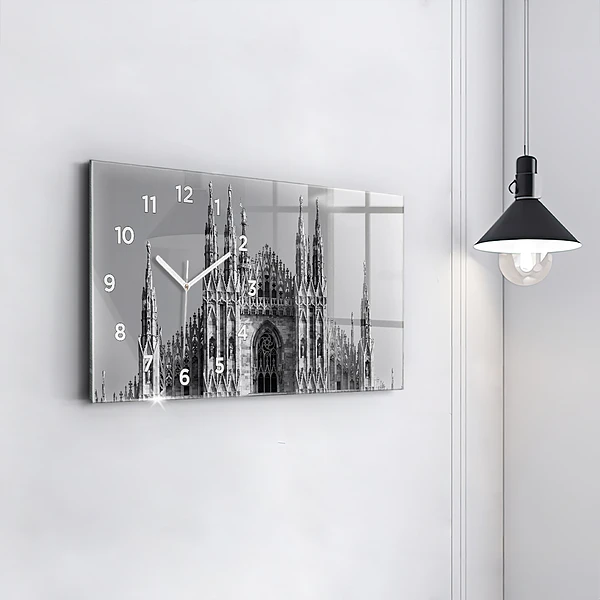 Horizontale Uhr mit motiv Dom von Mailand Kathedrale