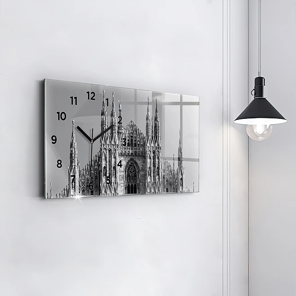 Horizontale Uhr mit motiv Dom von Mailand Kathedrale