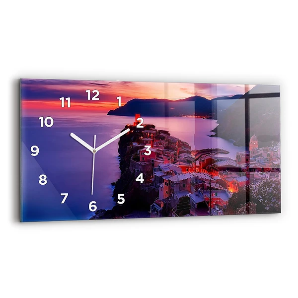 Horizontale Uhr Inschrift der Erinnerungen