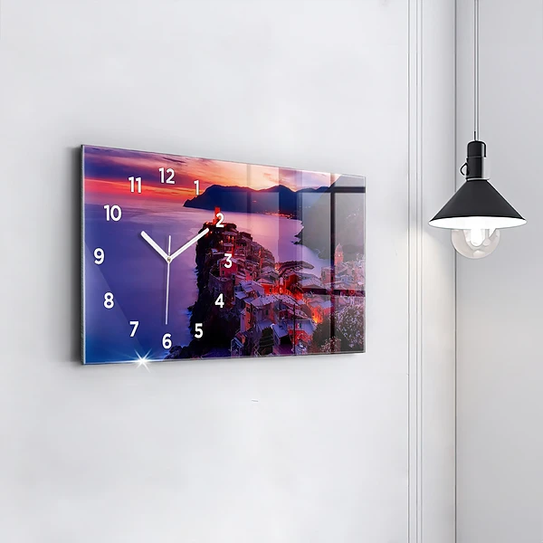 Horizontale Uhr Inschrift der Erinnerungen