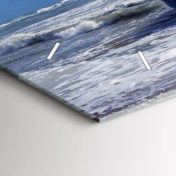 Horizontale Uhr mit motiv Versunkenes Wasserfahrzeug