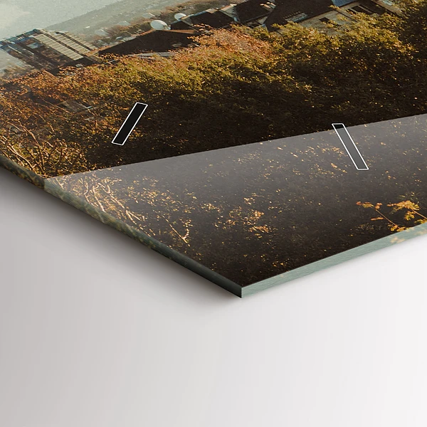 Horizontale Uhr mit motiv Kunstgalerie in Glasgow
