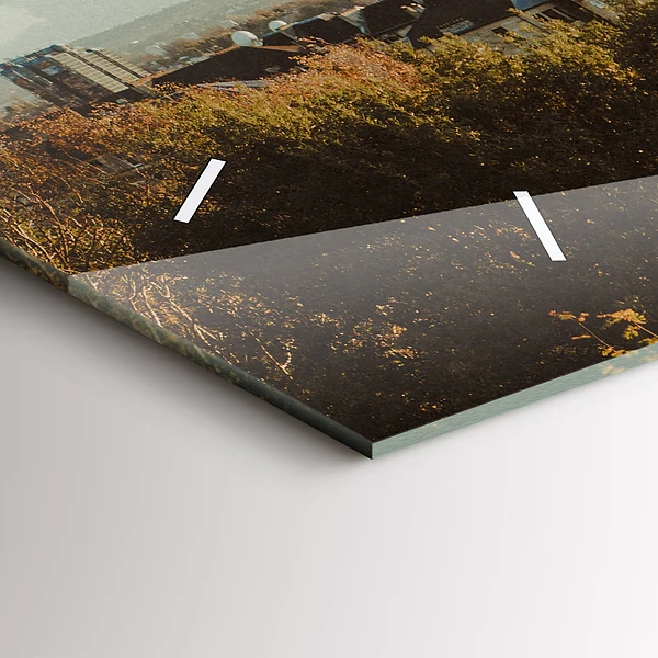 Horizontale Uhr mit motiv Kunstgalerie in Glasgow