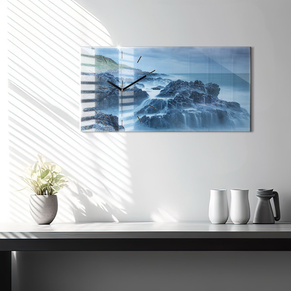 Horizontale Uhr mit motiv Leuchtturm