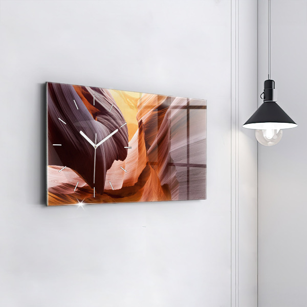 Horizontale Uhr mit motiv Antilopenschlucht