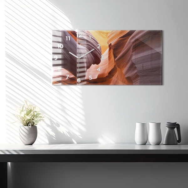 Horizontale Uhr mit motiv Antilopenschlucht