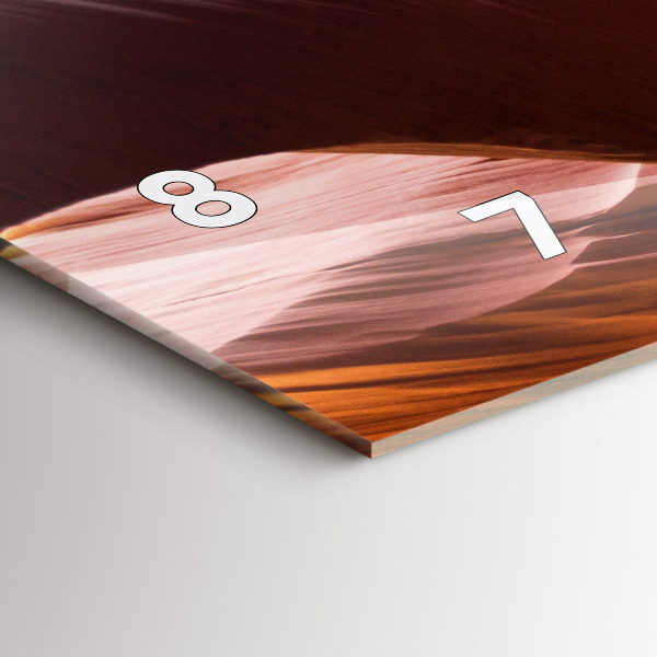 Horizontale Uhr mit motiv Antilopenschlucht