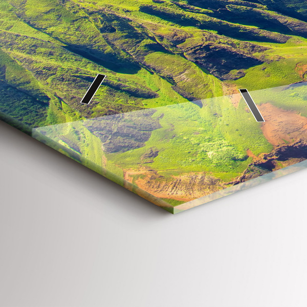 Horizontale Uhr mit motiv Hawaiianisches Meer