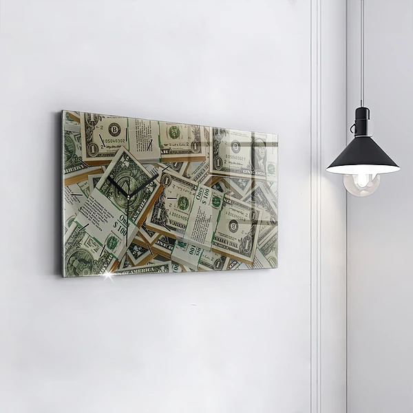 Horizontale Uhr 1 US Dollar