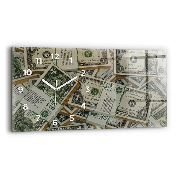Horizontale Uhr 1 US Dollar
