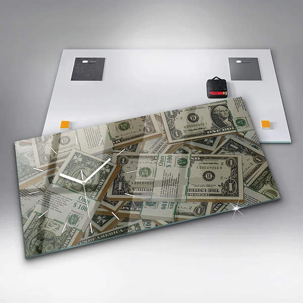 Horizontale Uhr 1 US Dollar