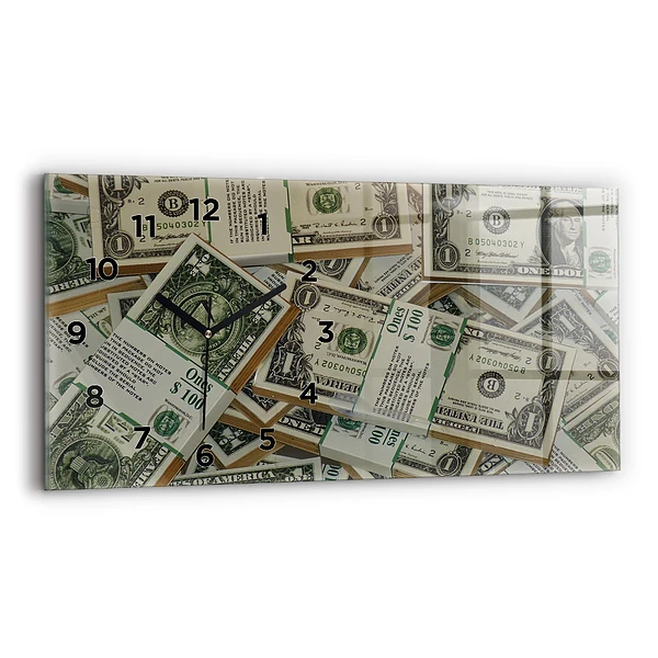 Horizontale Uhr 1 US Dollar
