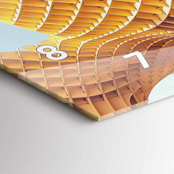 Horizontale Uhr Aussichtspunkt in Sevilla