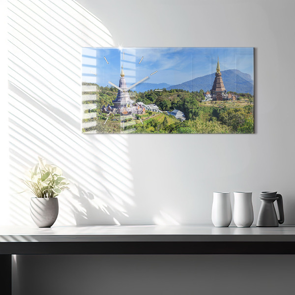 Horizontale Uhr Chiang-Mai-Nationalpark