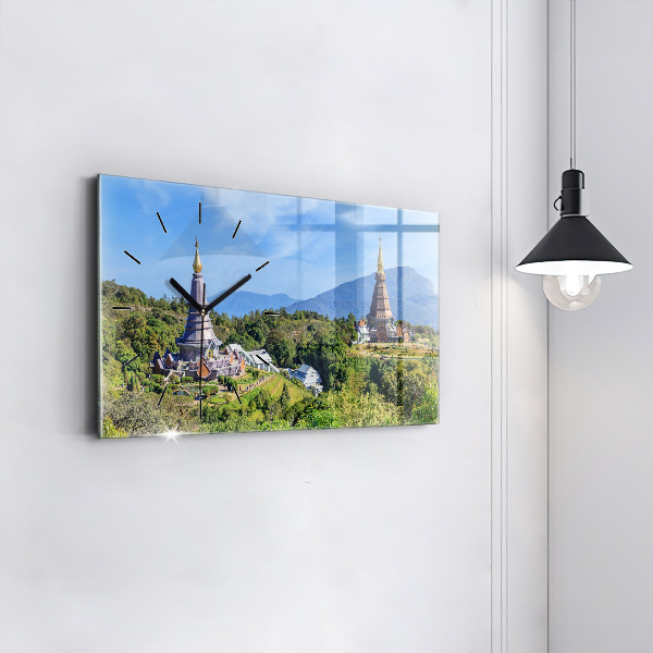 Horizontale Uhr Chiang-Mai-Nationalpark