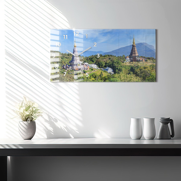 Horizontale Uhr Chiang-Mai-Nationalpark