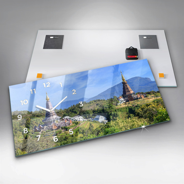 Horizontale Uhr Chiang-Mai-Nationalpark