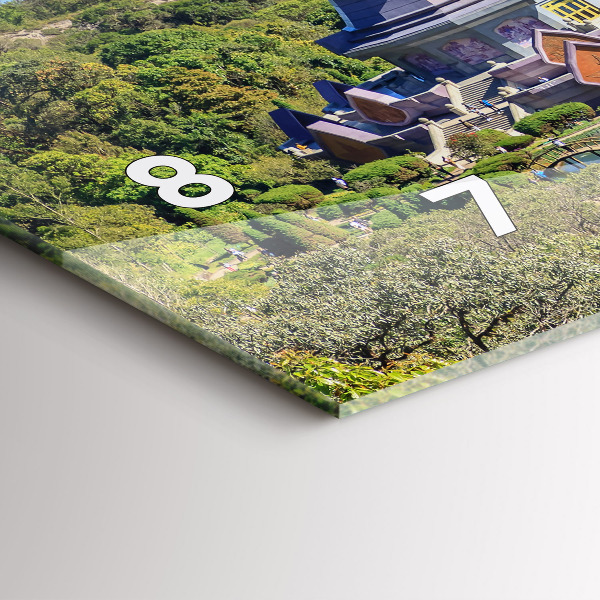 Horizontale Uhr Chiang-Mai-Nationalpark