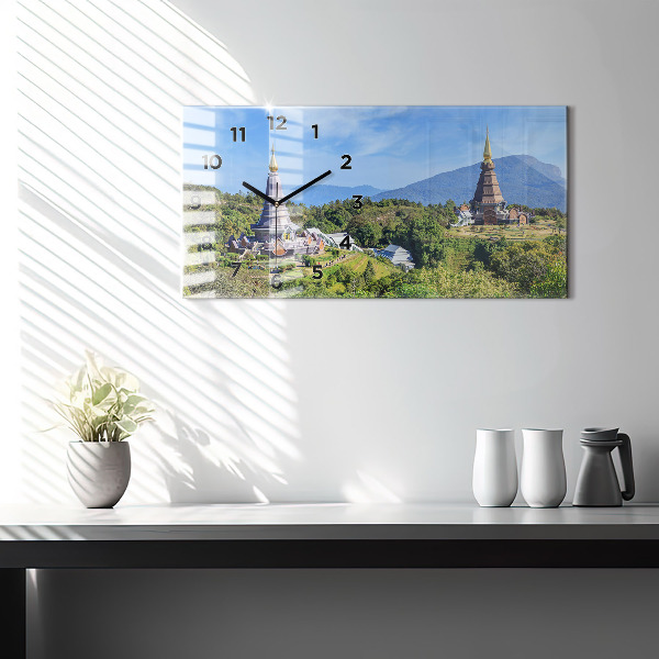 Horizontale Uhr Chiang-Mai-Nationalpark