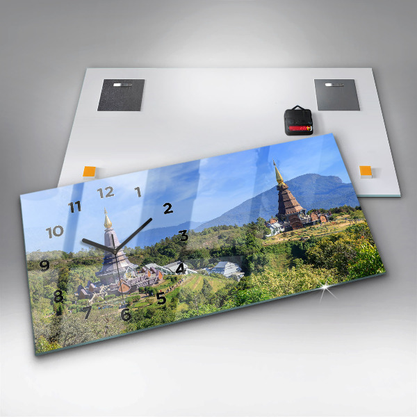 Horizontale Uhr Chiang-Mai-Nationalpark