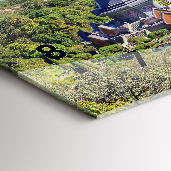 Horizontale Uhr Chiang-Mai-Nationalpark