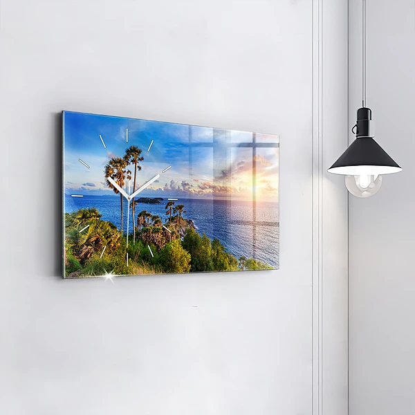 Horizontale Uhr mit motiv Phuket in Thailand