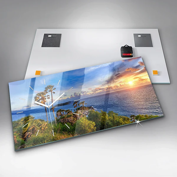 Horizontale Uhr mit motiv Phuket in Thailand