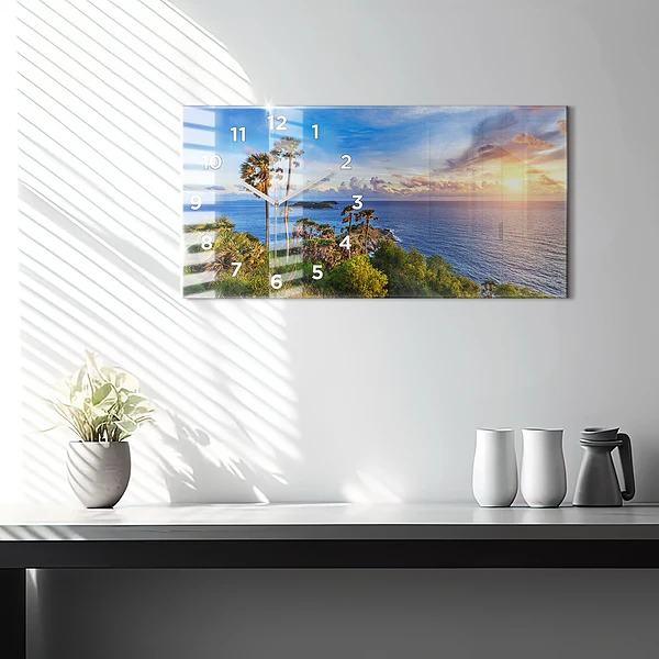 Horizontale Uhr mit motiv Phuket in Thailand
