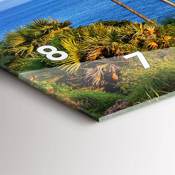 Horizontale Uhr mit motiv Phuket in Thailand