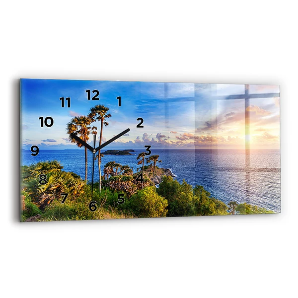 Horizontale Uhr mit motiv Phuket in Thailand