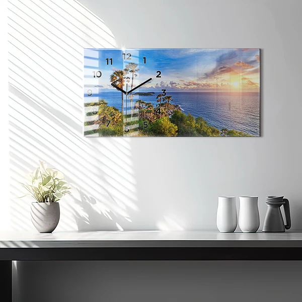 Horizontale Uhr mit motiv Phuket in Thailand