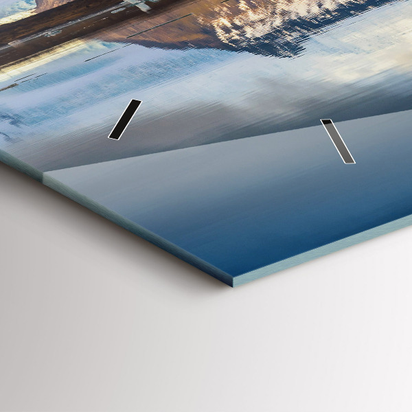 Horizontale Uhr mit motiv Jokulsarlon-See in Island