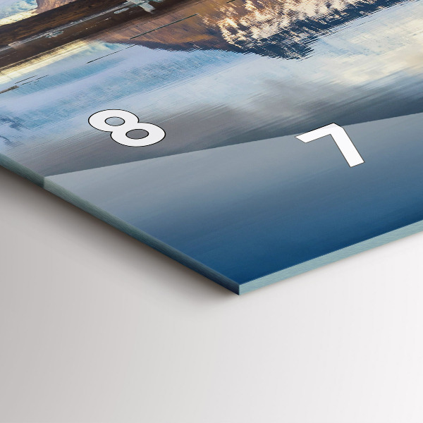 Horizontale Uhr mit motiv Jokulsarlon-See in Island