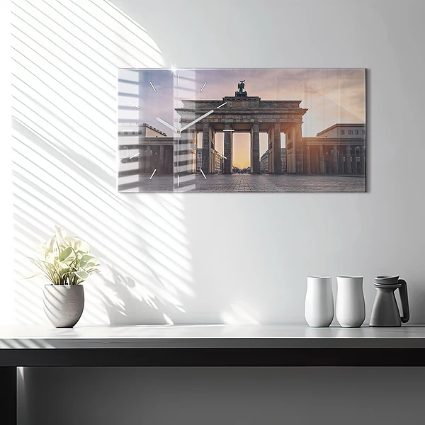 Horizontale Uhr Brandenburger Tor