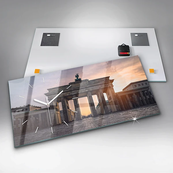 Horizontale Uhr Brandenburger Tor
