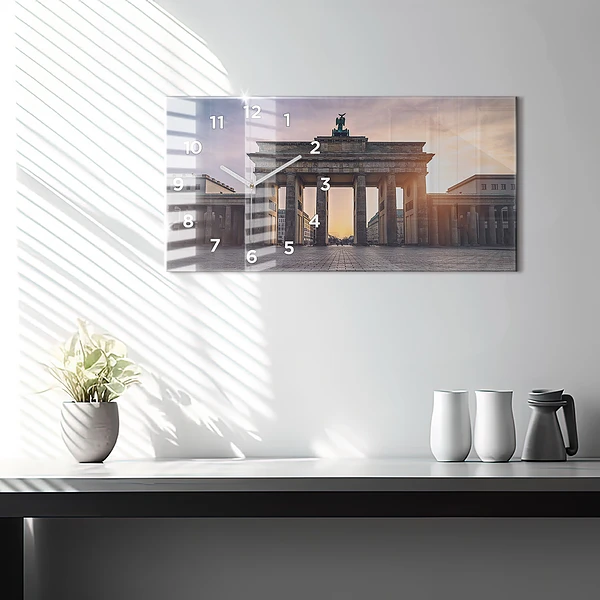 Horizontale Uhr Brandenburger Tor