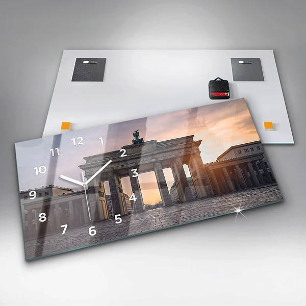 Horizontale Uhr Brandenburger Tor
