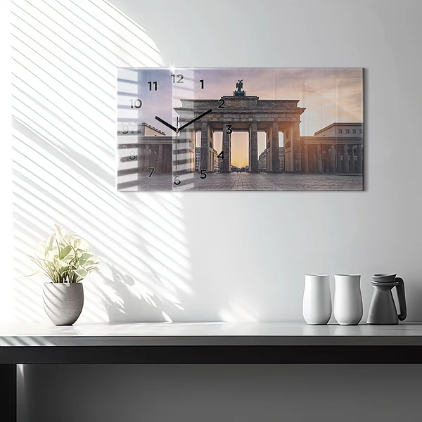 Horizontale Uhr Brandenburger Tor