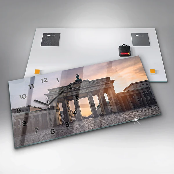 Horizontale Uhr Brandenburger Tor