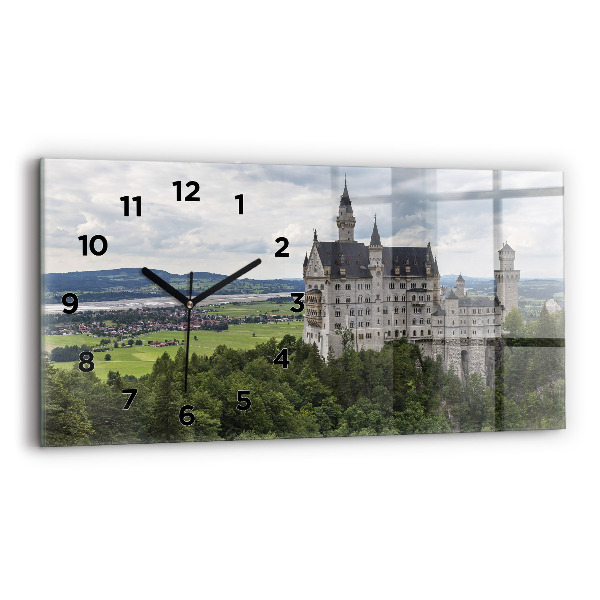 Horizontale Uhr Schloss Neuschwanstein