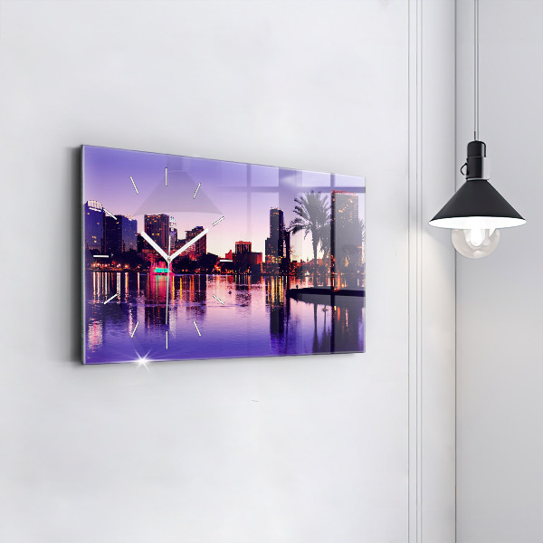 Horizontale Uhr Skyline der Stadt Orlando