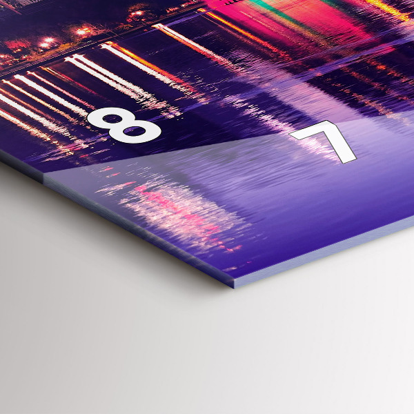 Horizontale Uhr Skyline der Stadt Orlando