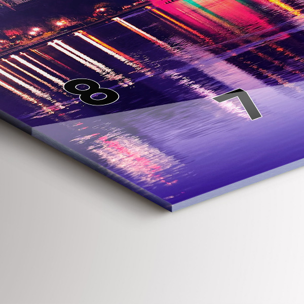 Horizontale Uhr Skyline der Stadt Orlando